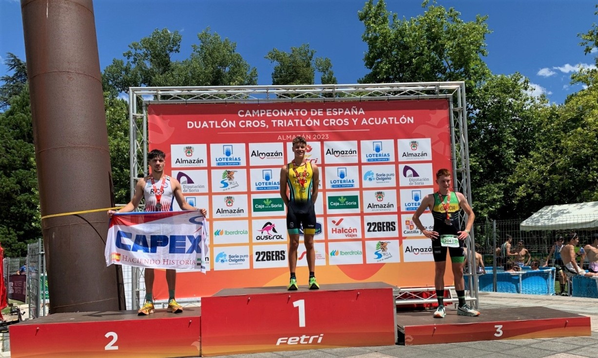 El CA Safor Teika gana el Campeonato de España de Duatlón Cross por equipos en categoría juvenil masculina