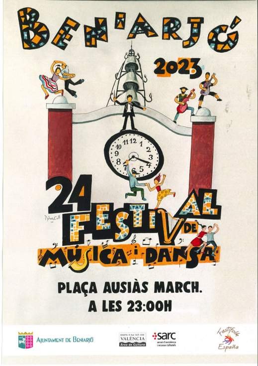Vuelve el 24 Festival de Música i Danza de Beniarjó