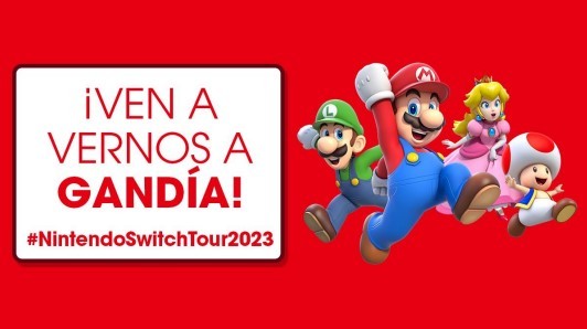El Nintendo Switch Tour llega a Gandía el sábado