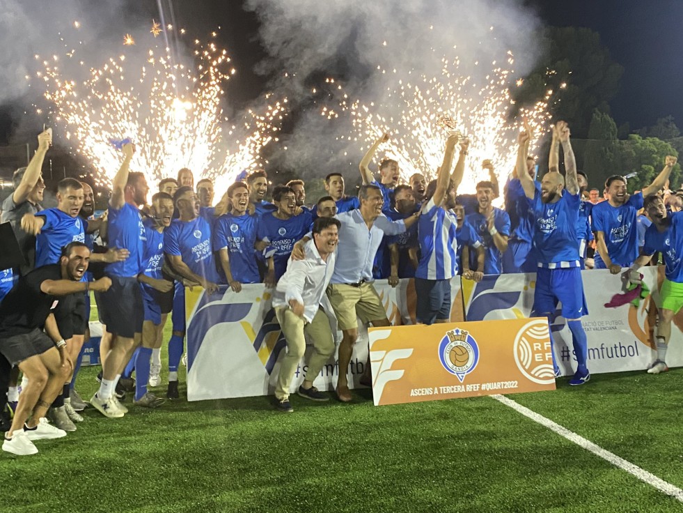 El CF Gandia jugará esta temporada en Tercera RFEF