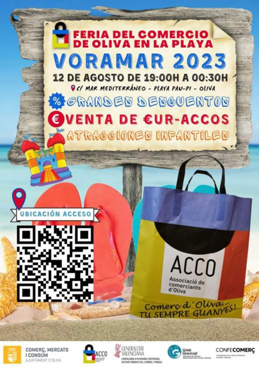 Oliva celebra mañana sábado la Feria del Comercio Voramar