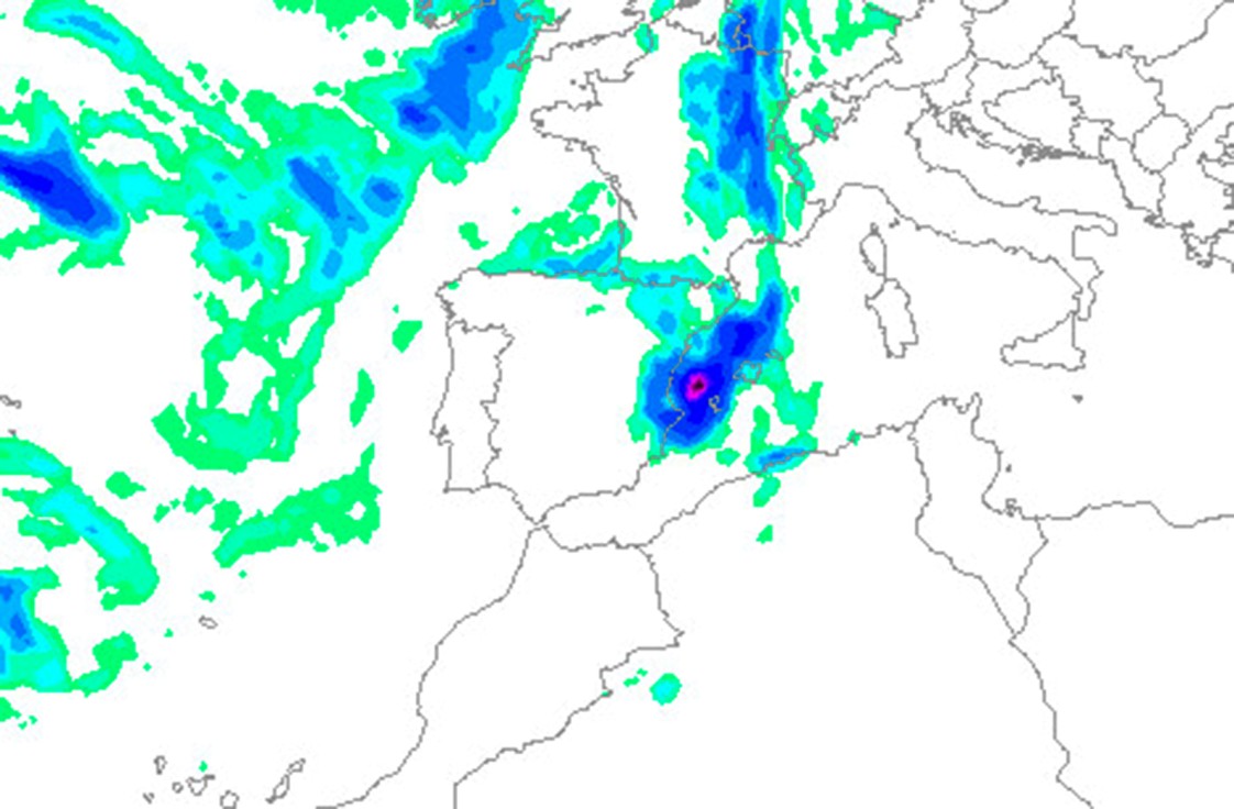 Tras la ola de calor llega el primer aviso de lluvias para el domingo en la Safor