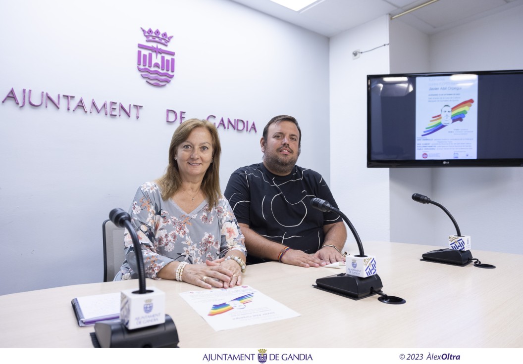 Gandia acoge este viernes las segundas Jornadas Contra la LGTBI-fobia 'Javier Abil'