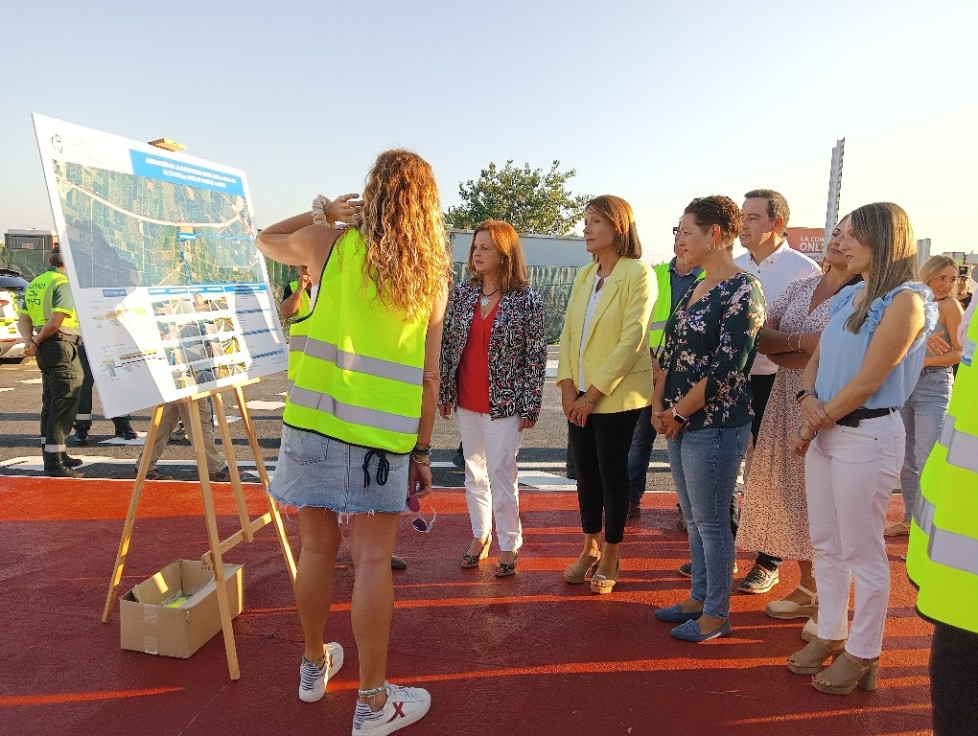 La Diputació ha abierto hoy al tráfico la carretera a las playas del Sur de la Safor entre Piles y Oliva