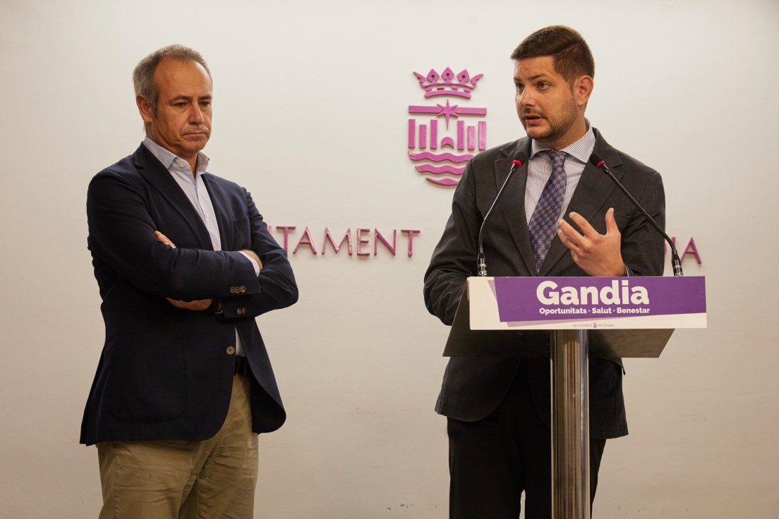 Gandia y Global Omnium invertirán 2,3 millones de euros de fondos europeos para digitalizar el ciclo del agua