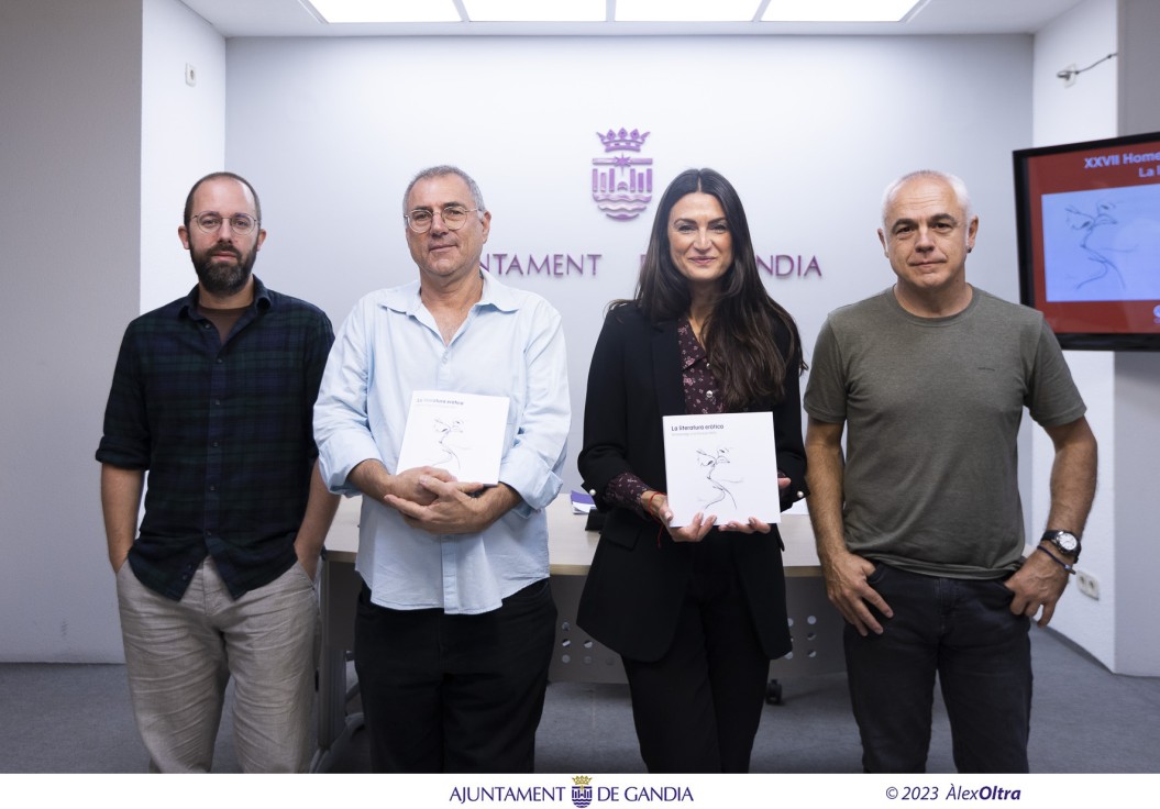 El Homenaje a la Palabra 2023 de Gandia se centrará en la literatura erótica
