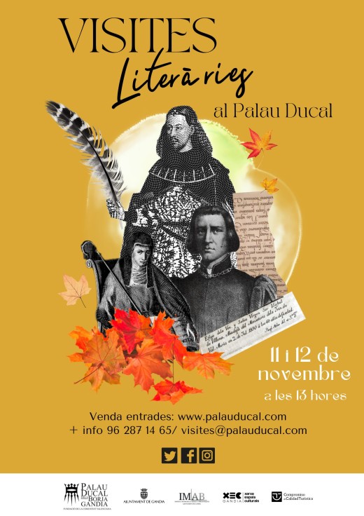 Vuelven las visitas literarias en el Palau Ducal de Gandia