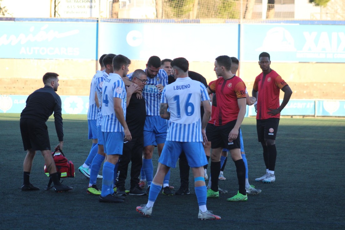 El CF Gandia se queda sin sumar en una tarde llena de altibajos