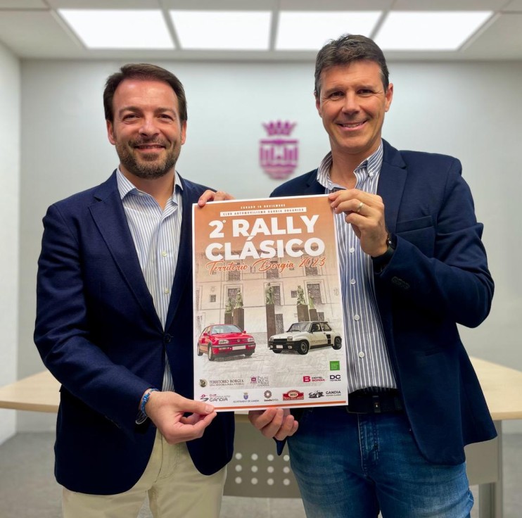 Llega la II edició del Rally Clásico de Territorio Borgia a Gandia