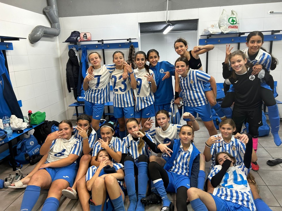 Vendaval de victorias en el fútbol femenino del CF Gandia