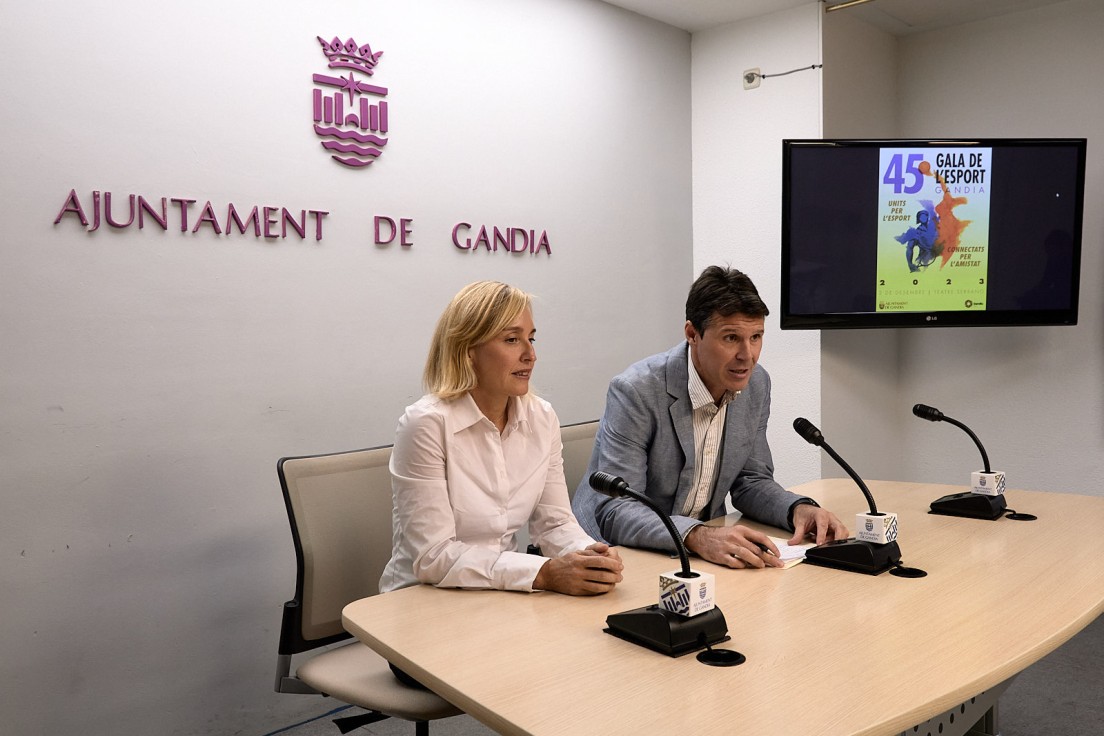 Gandia celebra mañana sábado la 45 Gala de l'Esport
