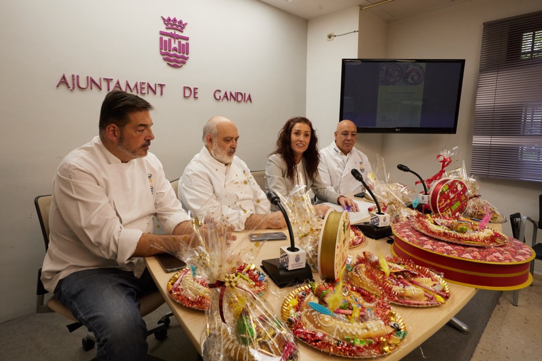 Nueda edición de la «Casca de reis a l'escola» en Gandia