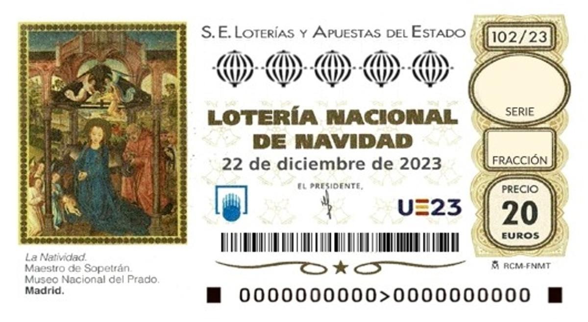 Un quinto premio de la Lotería de Navidad, vendido en Gandia