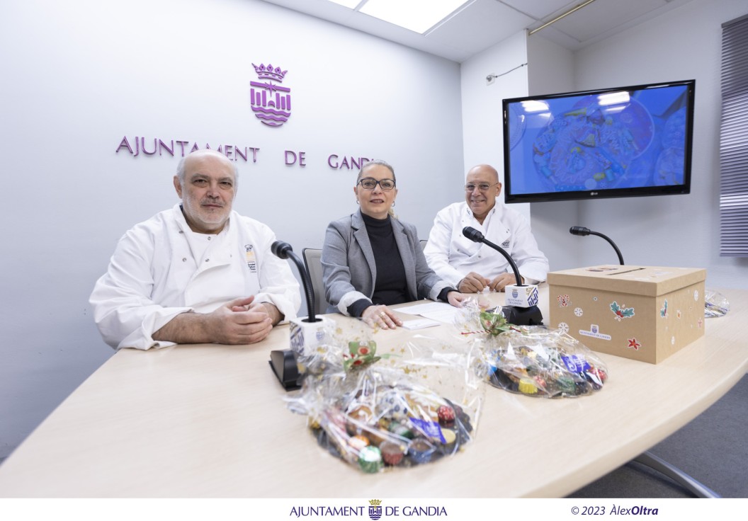 Gandia sortea 100 cascas de Reyes entre todos los niños y niñas de la ciudad
