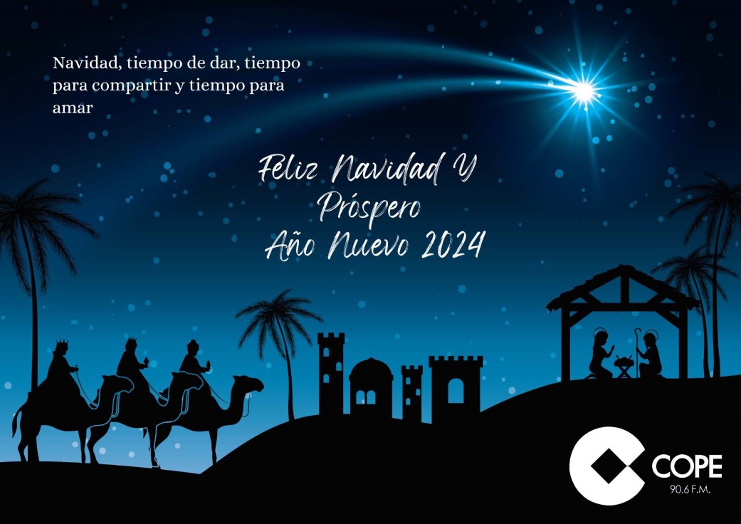 COPE Gandia les desea una Feliz Navidad agradecidos de compartir momentos cada día