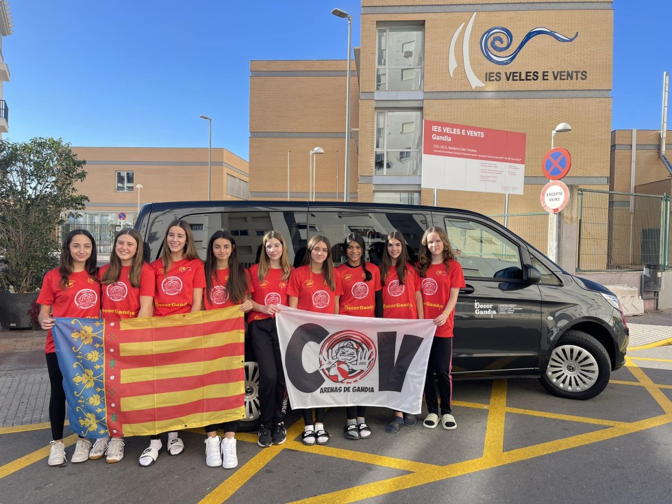 El Arenas Gandia de voleibol dio la cara en la Copa de España 2023