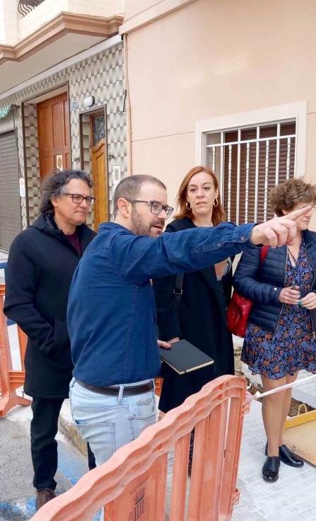 Dolors Gimeno, portavoz de Compromís en la Diputación de València, visita Rótova y valora el nuevo Plan de Inversiones de la Diputació