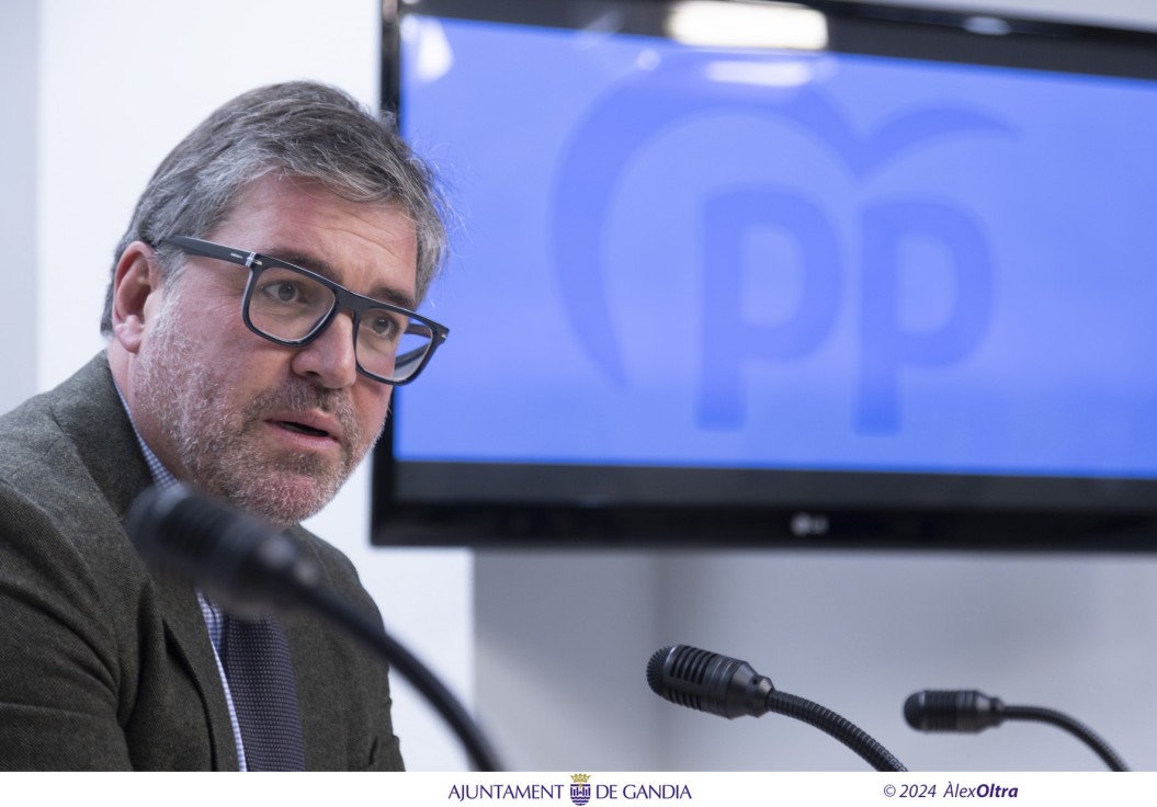 El PP alerta que Prieto expone a Gandia a multas de hasta 1 millón al no informar a la Agencia Antifraude de su gestión