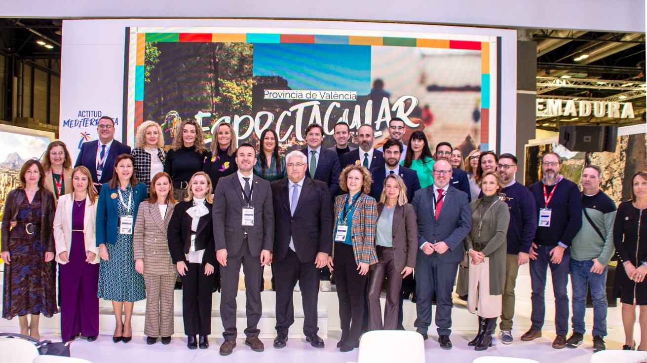 La Diputación de Valéncia impulsa en Fitur el equilibrio turístico entre la costa y el interior de la provincia