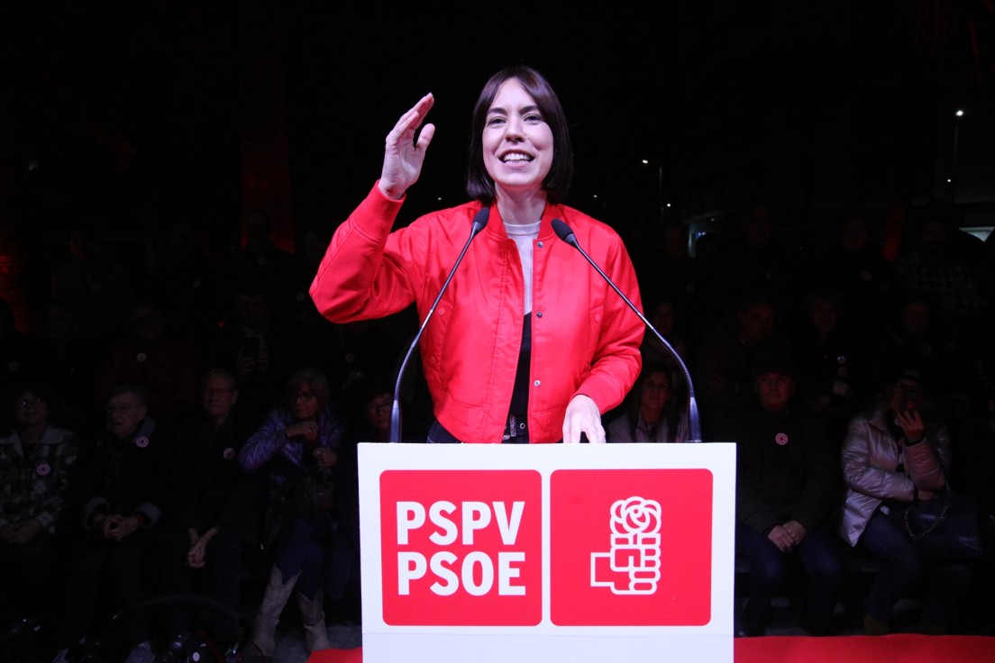 La ministra Diana Morant Ripoll formaliza su candidatura a la secretaría general del PSPV-PSOE en un acto en Gandia