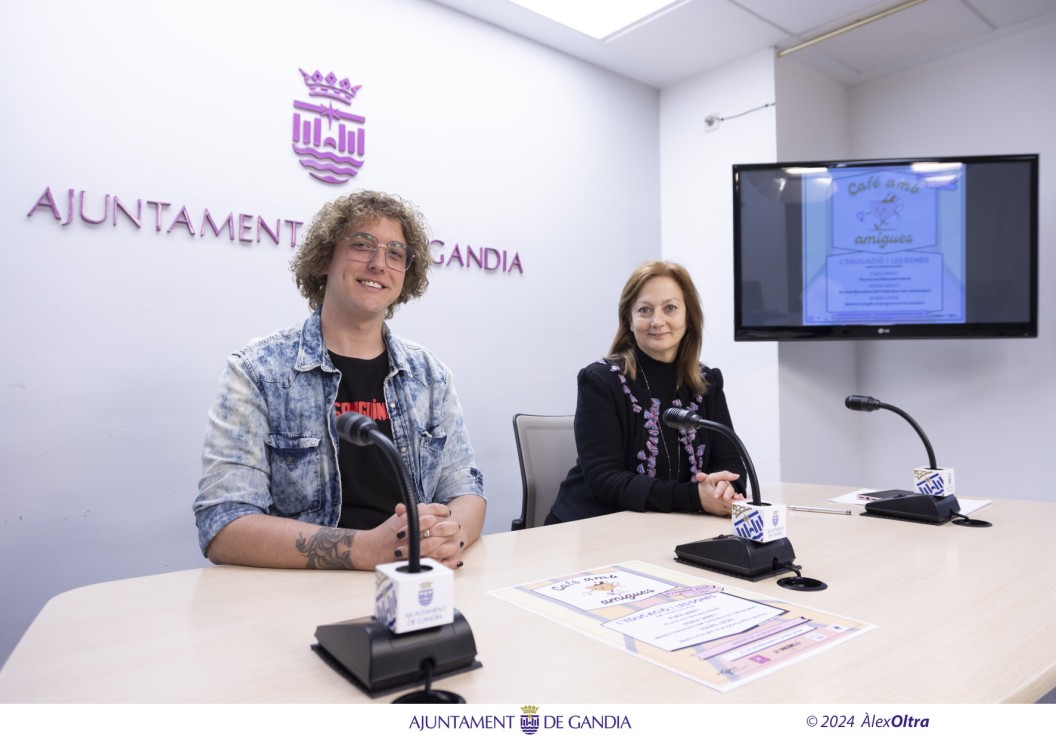 La concejalía de Igualdad de Gandia anuncia la primera edición de la iniciativa 'Café con amigas'