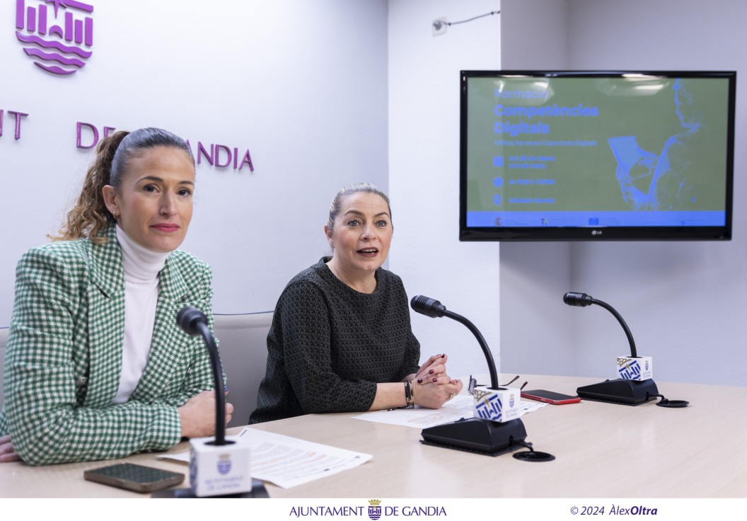 Gandia anuncia un nuevo programa de capacitación digital