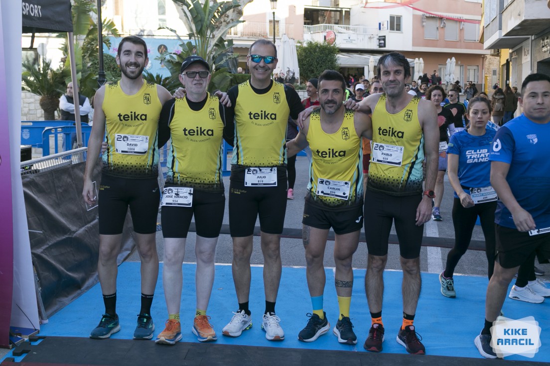 El CA Safor Teika compitió en la Volta a Peu a la Font d’en Carròs y en la Mitja Marató de Barcelona