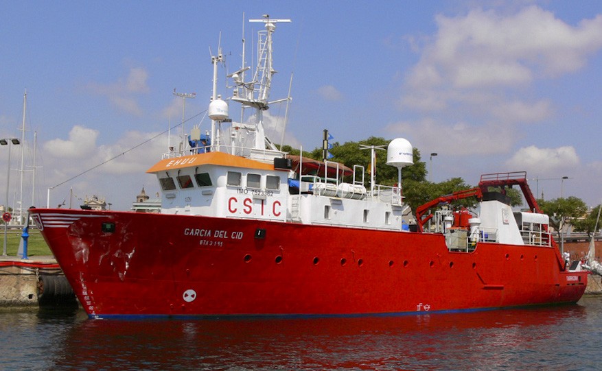 Un juzgado de Gandia decreta el archivo de la causa por la desaparición de una mujer a bordo del buque oceanográfico del CSIC