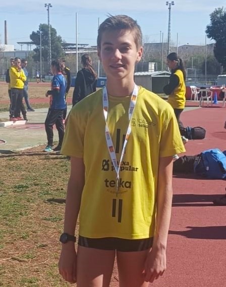 Dos medallas para el CA Safor Teika en el Campeonato Provincial Infantil