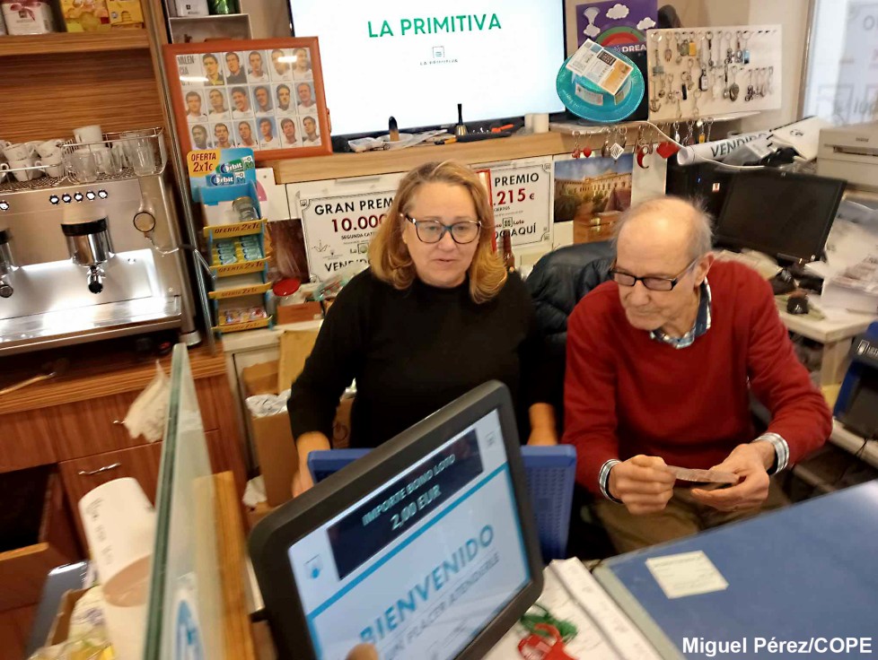 Gol Xicotet en Gandia reparte 300.000 euros en el sorteo de la Lotería Nacional ayer jueves