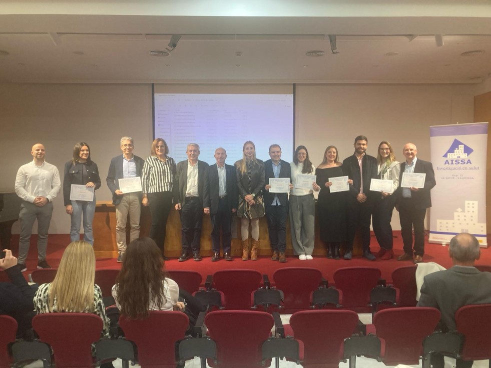 Enfermería de UCI y de Urgencias de Gandia, reconocidas en los XXVII Premis AISSA