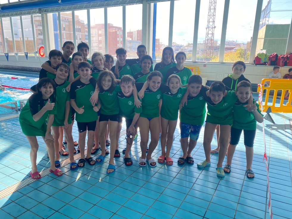El NiE Gandia mejora sus marcas en la 4ª Jornada de Liga Benjamin y Alevin en Alzira