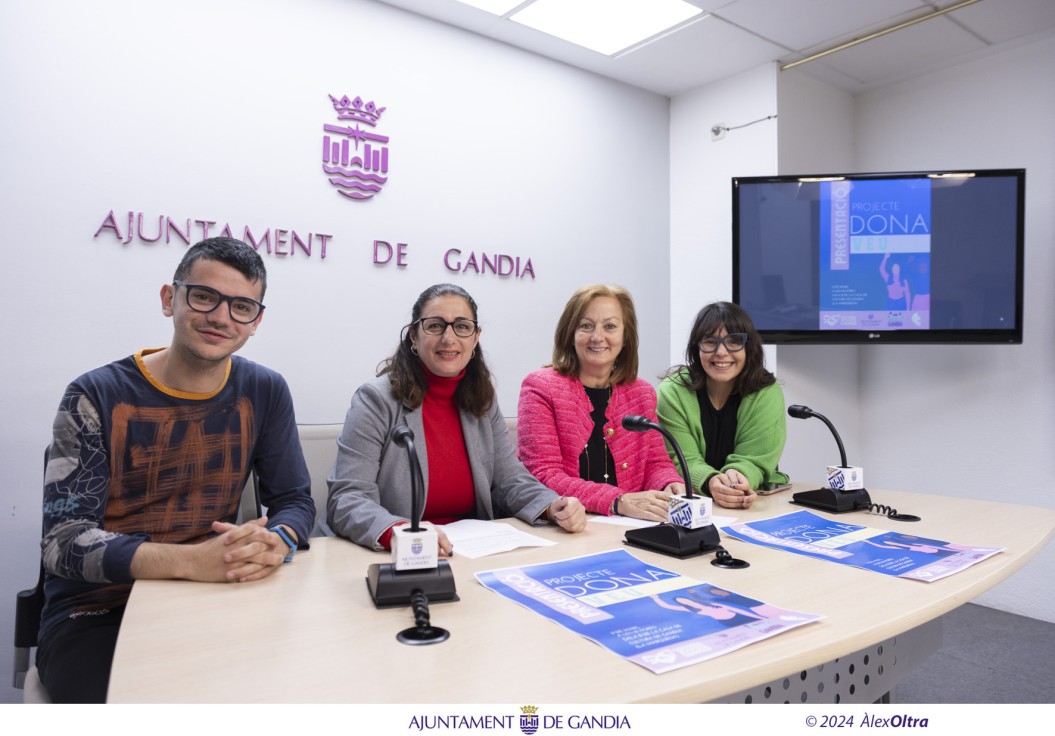 La campaña 'Dona veu' del Consell dels Joves visibiliza cómo las chicas de Gandia rompen el techo de cristal