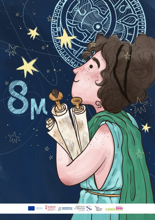 La Mancomunidad de Municipios de la Safor recuerda este 8M a Hipatia, un referente femenino de libertad