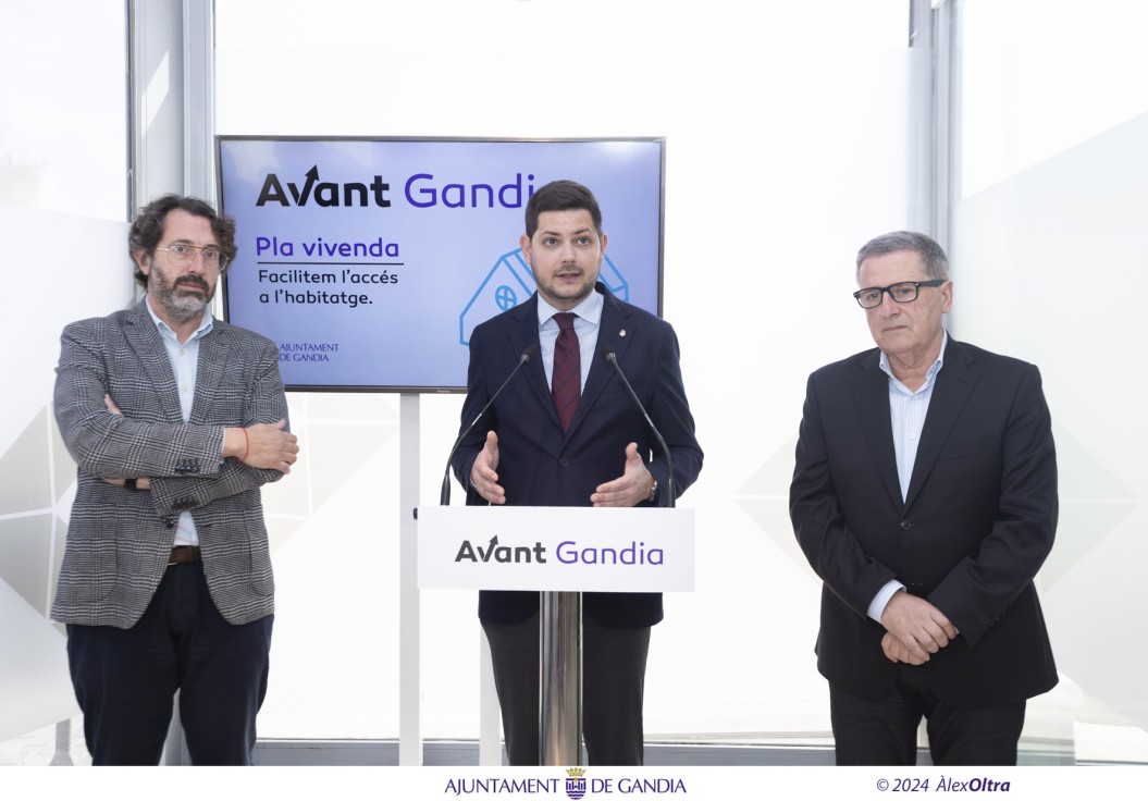 Avant Gandia: Un plan estratégico para facilitar el acceso a la vivienda con medidas fiscales, patrimoniales y urbanísticas