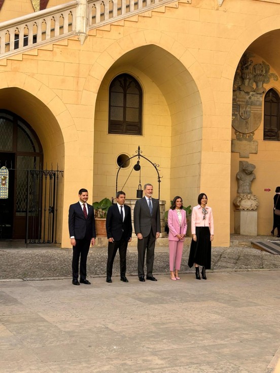 Gandia recibe la visita de los Reyes de España