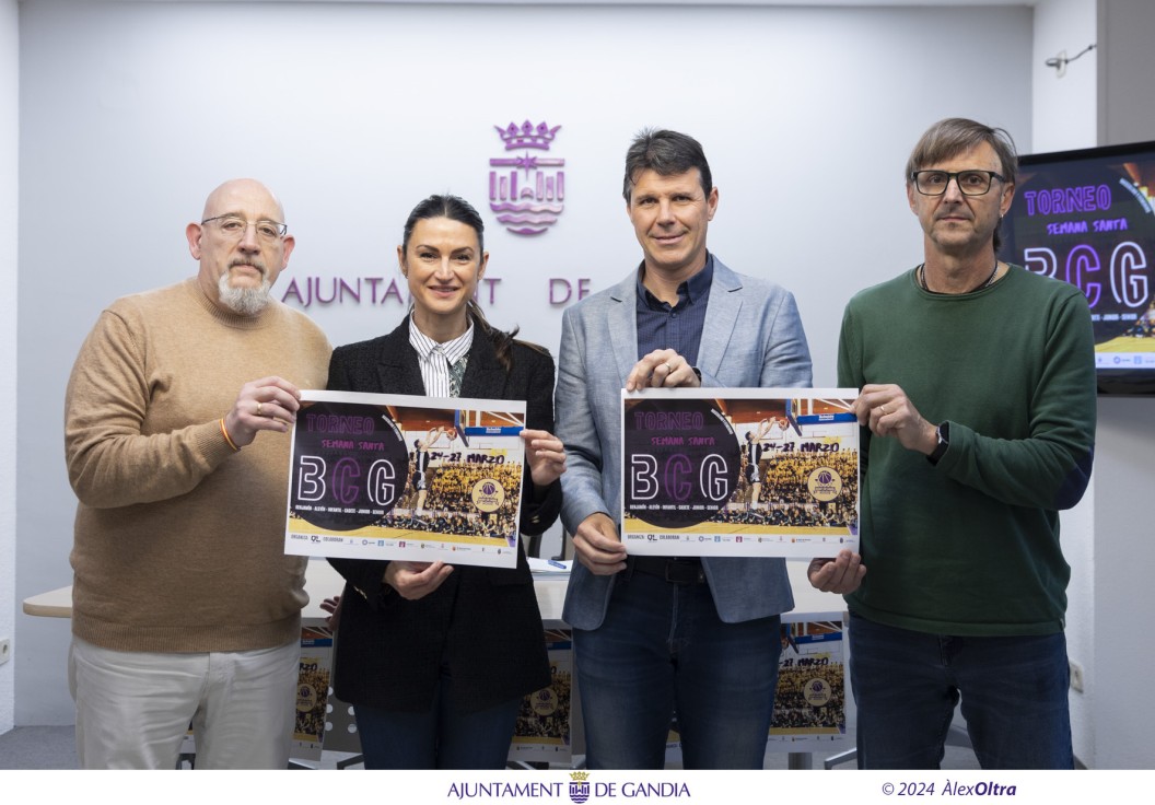 El Basket Cup Gandia generará un impacto económico de 1,5 millones de euros
