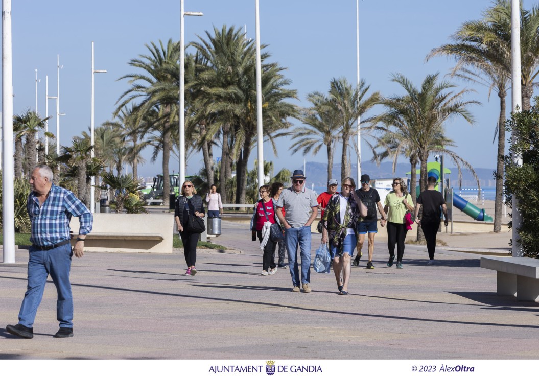 Gandia afronta la Semana Santa con una previsión de ocupación superior al 80% y una programación llena de actividades