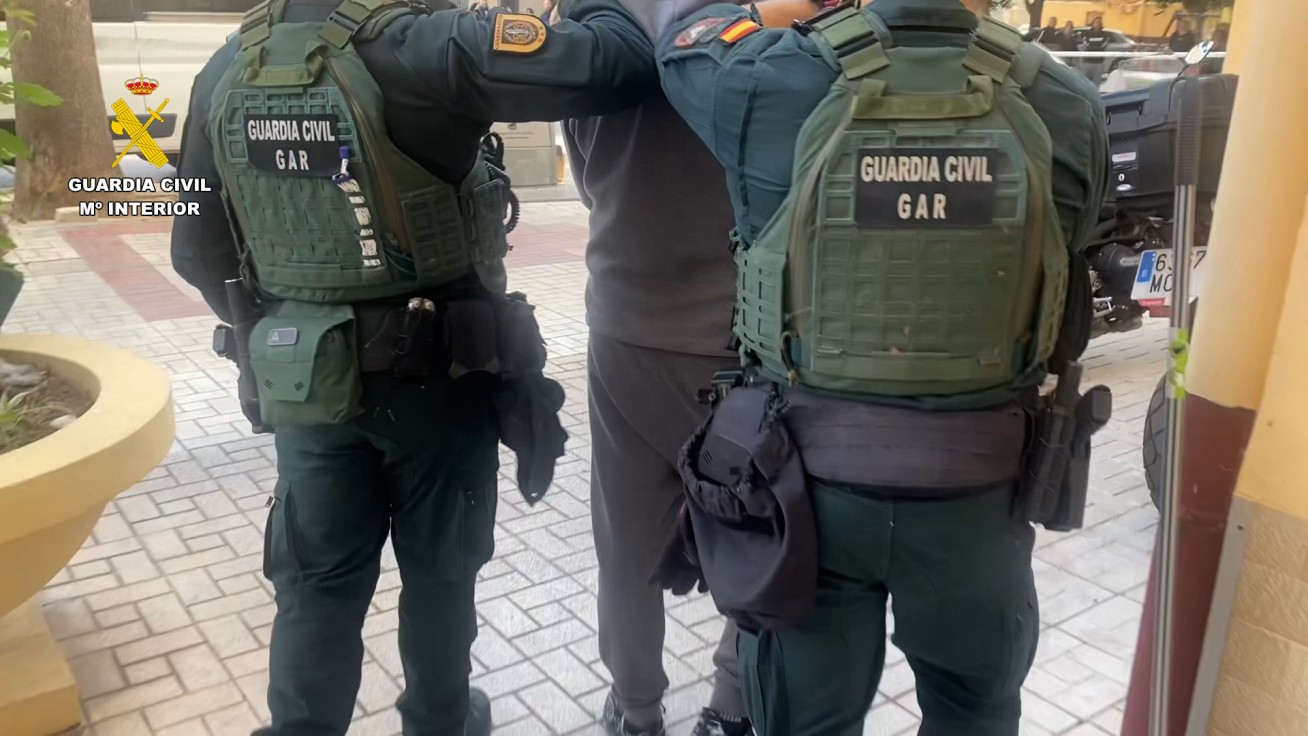 Un detenido en Gandia y tres en Málaga por vender armas a organizaciones criminales