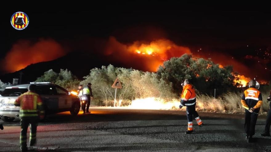 El PP de la Safor critica a PSPV y Compromís por no apoyar los 1,2 millones para ayudas por el incendio