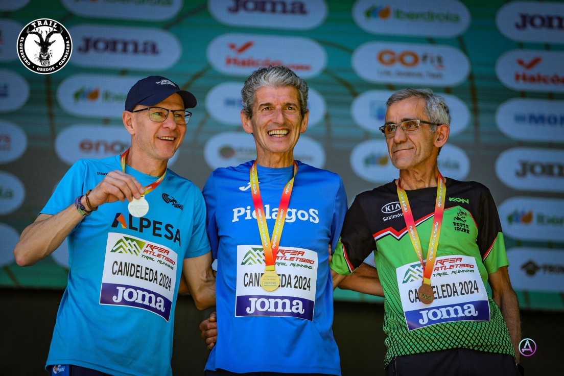 Jose Mañez del Club Atletisme Gandia Alpesa doble medallista nacional de Trail Running
