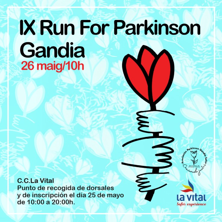 La Vital renueva su colaboración con la Run For Parkinson Gandia 5k