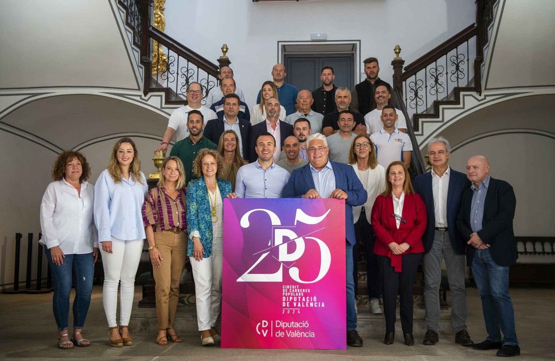 El Circuito de Carreras de la Diputació de València celebra los 25 años con su edición más especial contando con Gandia