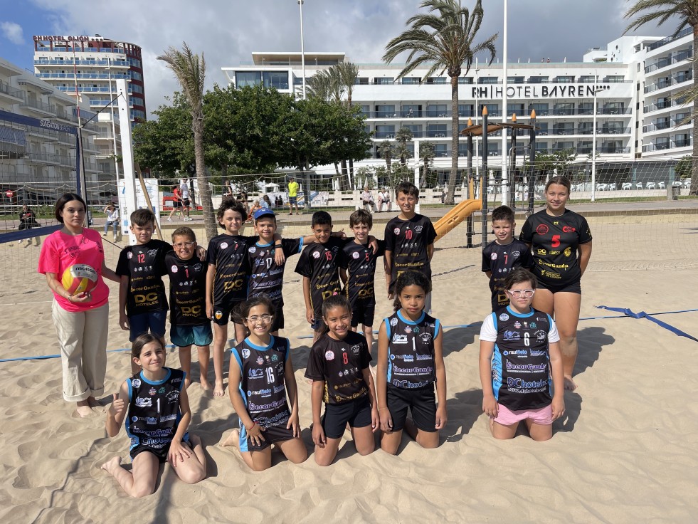Los equipos base del CV Arenas de Gandia terminan temporada