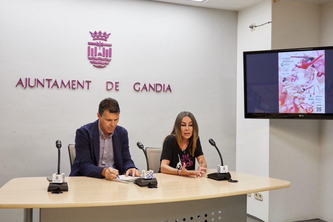 Gandia acoge este sábado el Campeonato Autonómico de gimnasia rítmica por equipos