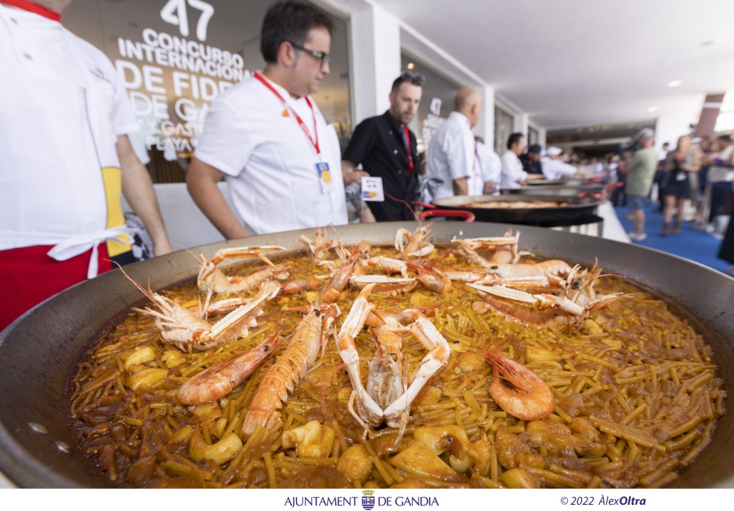 El Palau Alameda de València acoge hoy la presentación del 49 Concurso Internacional de Fideuà de Gandia y Gastronomía