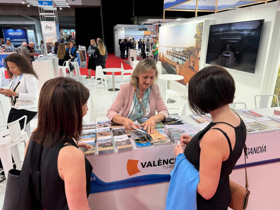 La Diputació de València lleva la oferta turística de Gandia a TurExpo Galicia