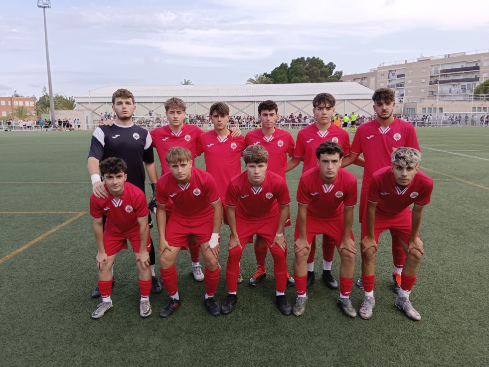 El juvenil A del CF Gandia empata en el partido de ida