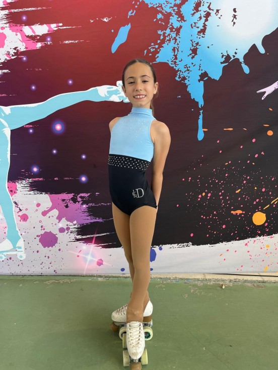 La patinadora alevín Noa Tío se clasifica para el Campeonato de España de Solo Dance