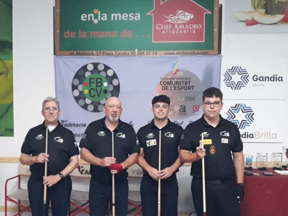 Chef Amadeo Gandia jugará la final a 4 de 1ª División Autonómica